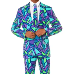 Mens Trendy The Le Tootski Neon Rave Suit Main