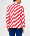 Mens USA Flag Striped 2 Piece Party Suit Back