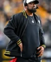 Mike Tomlin Black Steelers Jacket