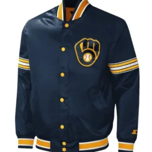 Milwaukee Brewers Varsity Jacket For Sale