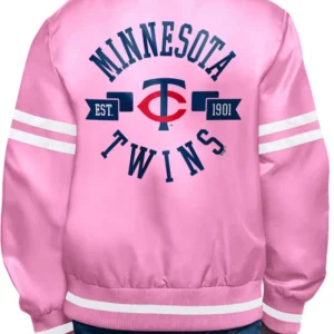 Minnesota Twins Pink Jacket