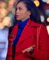 Mishael Morgan Christmas With A Kiss Red Jacket For Sale