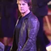 Mission Impossible 8 Tom Cruise Black Leather Jacket