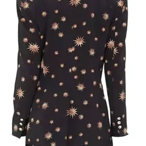 Molly Shannon Only Murders In The Building S04 Star Print Blazer back
