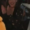 Molly Shannon Only Murders In The Building S04 Star Print Blazer left
