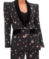 Molly Shannon Only Murders In The Building S04 Star Print Blazer shoot front