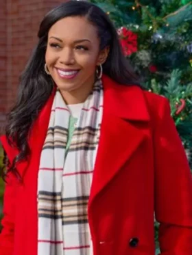 Mona Christmas with a Kiss Red Coat