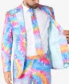 Mr. Tie Dye Colorful 2 Piece Trendy Suit Closure