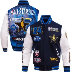 NBA All Star 2024 Game Varsity Jacket