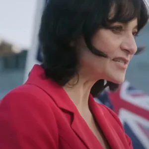 NCIS Sydney Daniela Farinacci Pink Coat Collar