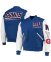 NY Giants Pro Standard Logo Varsity Jacket