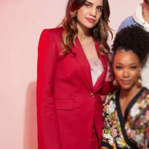 Natalie Morales My Dead Friend Zoe Movie Event Suit