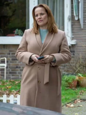Nemesis Sylvia van Maele Brown Trench Coat