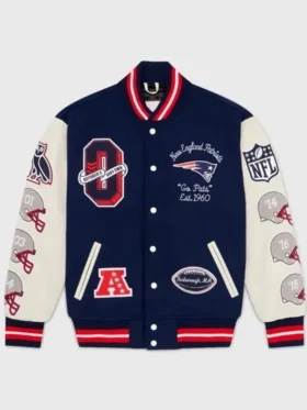 New England Patriots Letterman Jacket