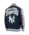 New York Yankees Navy Dynasty Commemorative Jacket Back