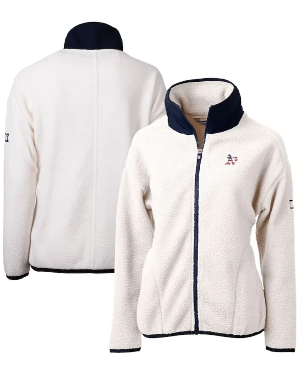Oakland Athletics Sherpa Jacket For Sale
