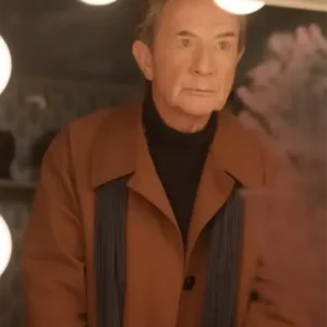 Oliver Putnam Only Murders in the Building Brown Wool Coat