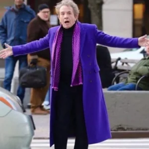 Oliver Putnam Only Murders in the Building Purple Coat For Sale