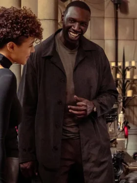 Omar Sy The Killer Trench Coat