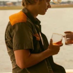 Outer Banks S04 JJ Maybank Grey Shirt