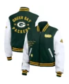 Packers WEAR Green Varsity Jacket