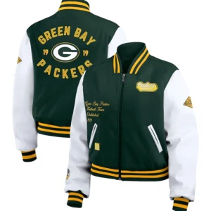 Packers WEAR Green Varsity Jacket