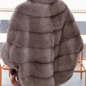 Pamela Brown Zipper Mink Fur Jacket For Sale