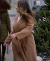Paula Brancati Sincerely Truly Christmas Brown Coat For Sale