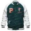 Peanuts Snoopy Green Bomber Jacket Main