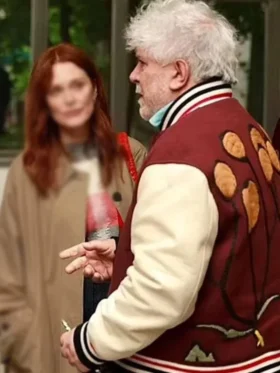 Pedro Almodovar The Room Next Door Varsity Jacket For Sale