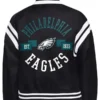 Philadelphia Eagles Starter Cropped Varsity Jacket For Sale