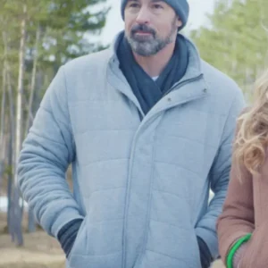 Philip Boyd A European Christmas Puffer Jacket Standing