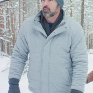 Philip Boyd A European Christmas Puffer Jacket Walking