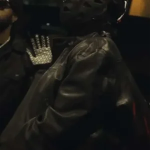 Playboi Carti Type Shit Black Leather Jacket