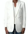 Purchase Elsbeth S02 White Embellished Blazer