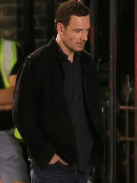 Purchase Michael Fassbender The Agency Black Jacket