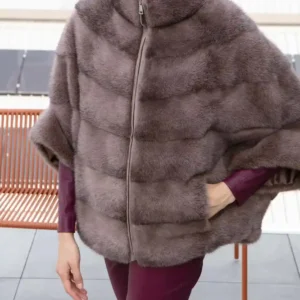 Purchase Pamela Brown Zipper Mink Fur Jacket 