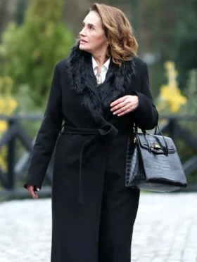 Purchase The Family Hulya Soykan Fur Trench Coat