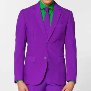 Purple Prince Mens 2 Piece Slim Fit Suit