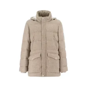 Queen Latifah The Equalizer S03 Beige Parka Jacket For Sale