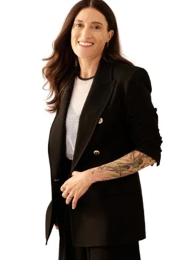Rachel Morrison The Fire Inside Black Blazer