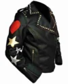 Red Heart Stars Bicker Jacket For Sale