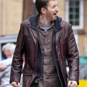 Red One Jack OMalley Brown Leather Jacket