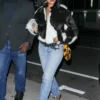 Rihanna Cow Print Fall Trend Jacket