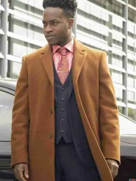 Romario Simpson Granite Harbour Brown Coat