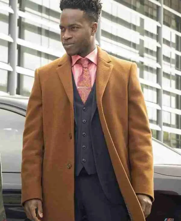 Romario Simpson Granite Harbour Brown Coat