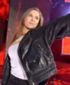 Royal Rumble Ronda Rousey Black Jacket For Women