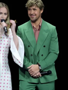 Ryan Gosling The Fall Guy Green Suit