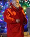 Saint Nick Of Bethlehem Daniel Roebuck Red Hooded Jacket