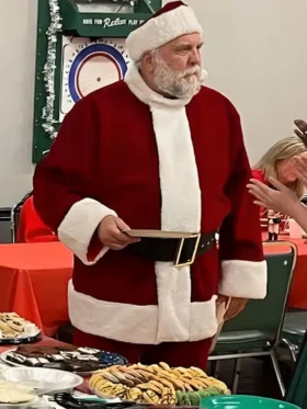 Saint Nick Of Bethlehem Daniel Roebuck Red Santa Coat